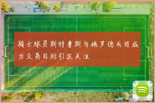 骑士球员斯特鲁斯与施罗德或将成为交易目标引发关注
